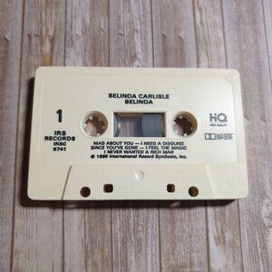 Carlisle Belinda 1986 Cassette Tape Album Vintage Audio Music NO INSERT J CARD
